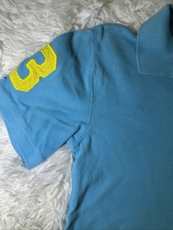 Polo Ralph Lauren 1/4 Zip Sweatshirt, 2Polo Big Pony,&button Up Youth Size 10/12 - Picture 15 of 16